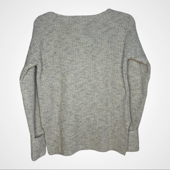 Ann Taylor Fall Knit Sweater Pull Over Long Sleeves Casual Extra Gray Small - Picture 3 of 5